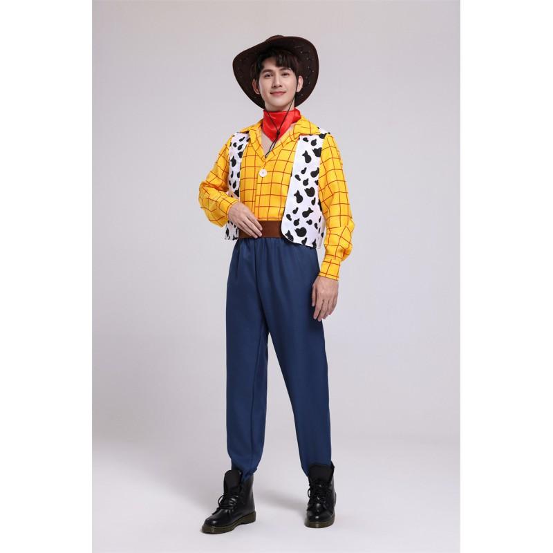Halloween Costume Toy Story Woody Jessie Cosplay Outfit Kids Adults Role Play