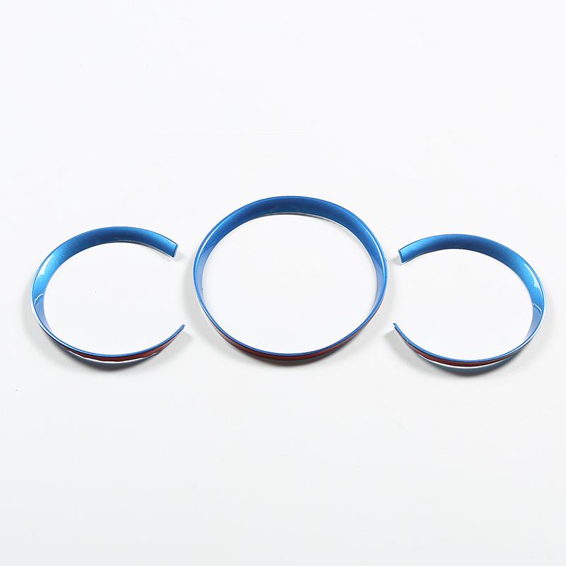 ABS передняя панель автомобиля украшение рамка кольцо для циферблата край стильная отделка подходит для Porsche Macan 2014-2022 авто интерьер