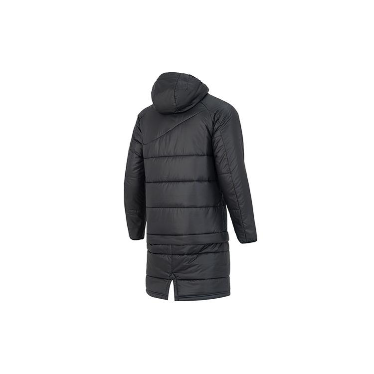 Nike Sport Casual Hooded Long Down Coat Black DJ6307-010