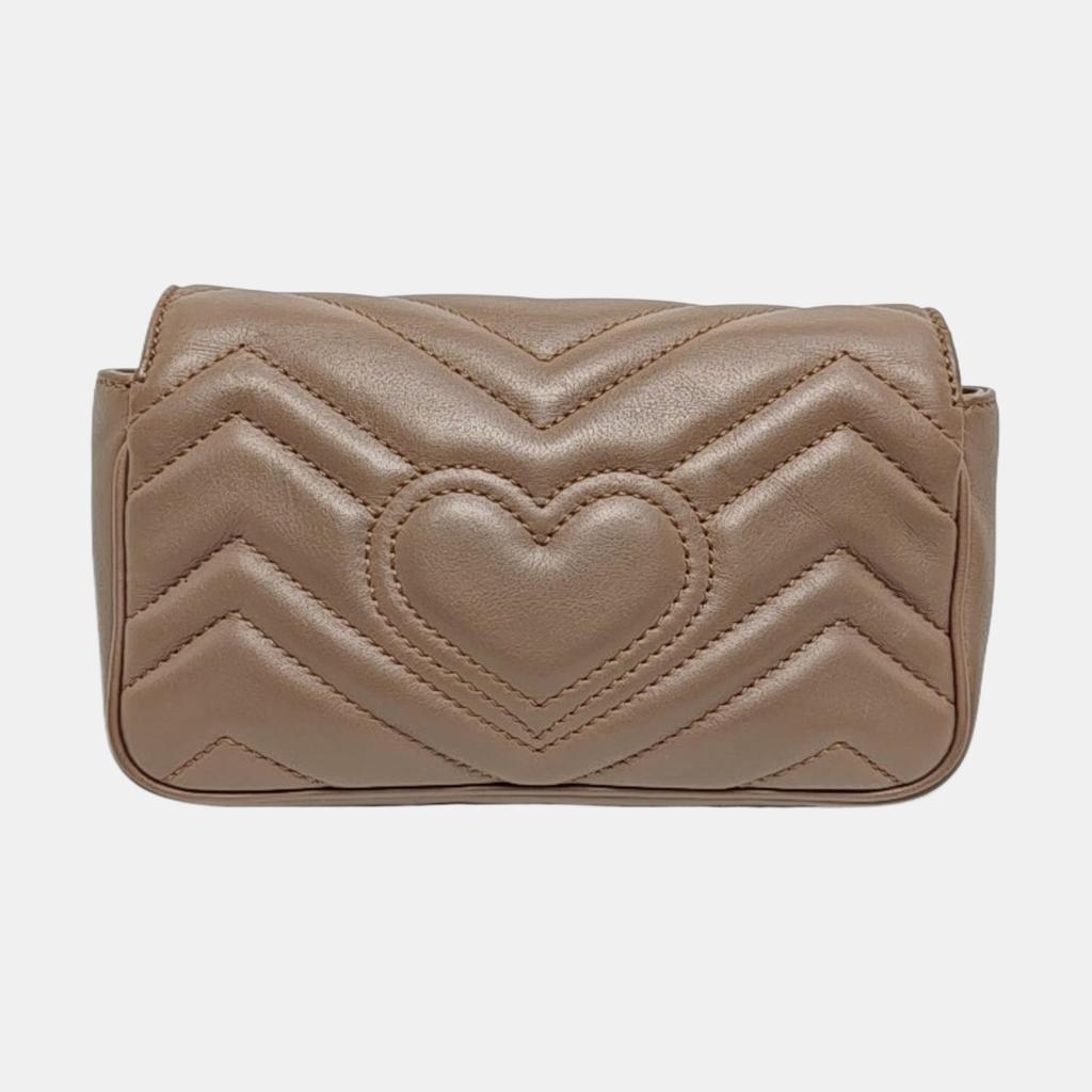 [Pre-Owned] Gucci Handbag 'Tan' - Very Good #TBV6O2