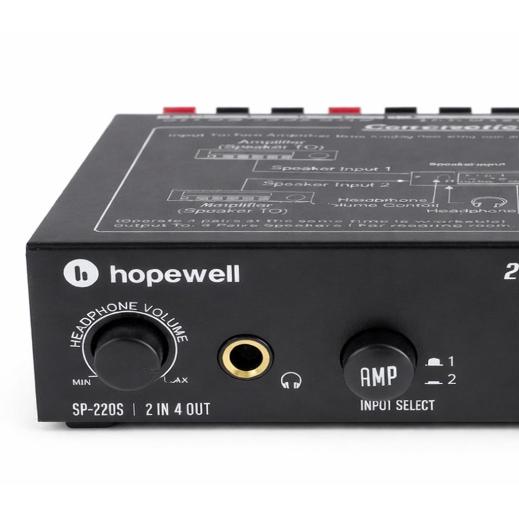 Basicest Speaker Selector Switch 2-in 4-out