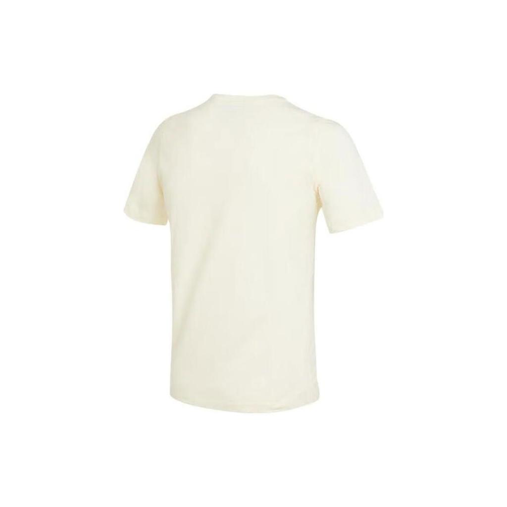 Nike Sportswear Logo Casual Short Sleeve T-Shirt Kids Tops Beige AR5252-113