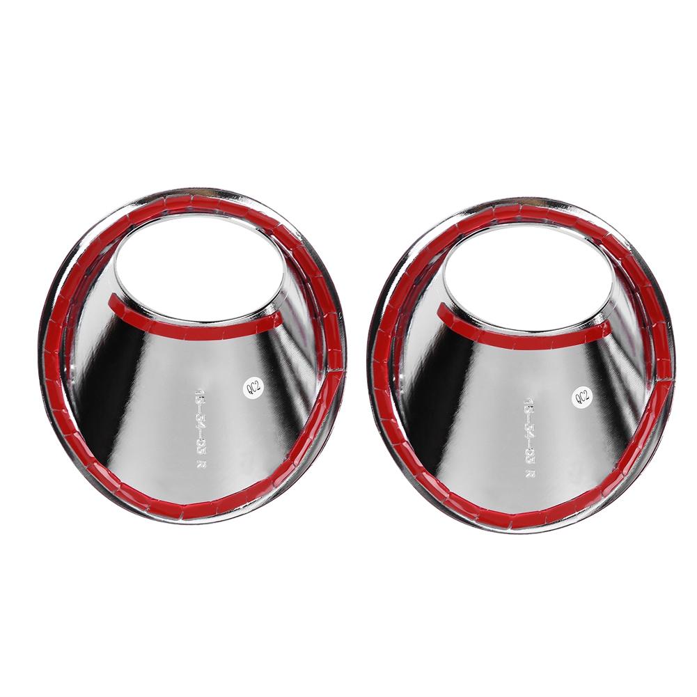 2 шт. Накладка на переднюю фару автомобиля, накладка на противотуманную фару, молдинг рамки для Suzuki Vitara 16 18