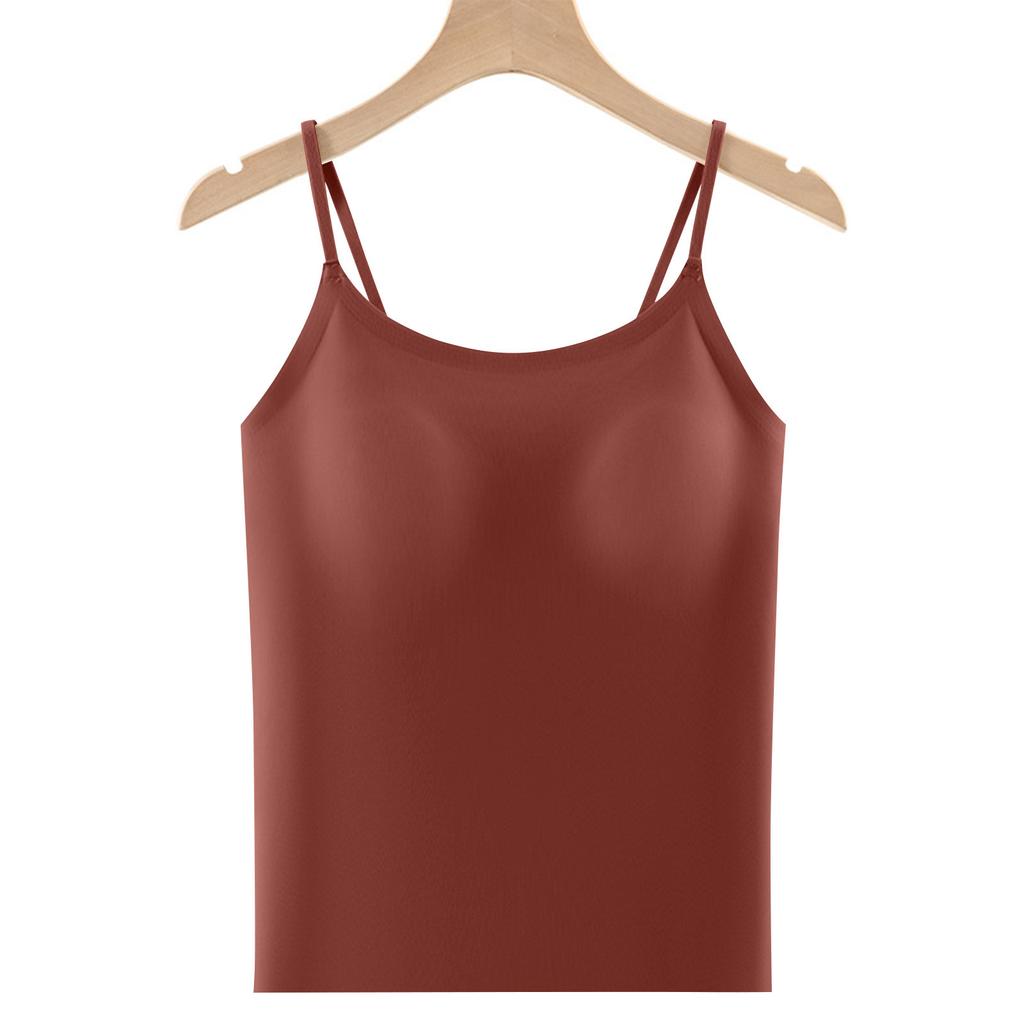 Женская однотонная рубашка с чашкой для йоги, спортивное нижнее белье, жилет