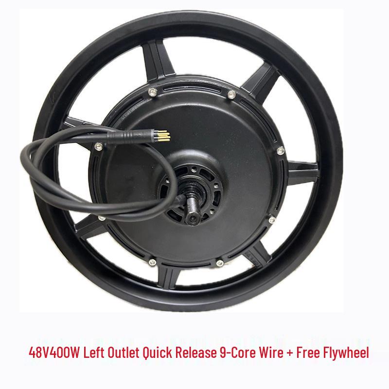 Складной электрический транспорт для райдшеринга 48В, 14 дюймов, 400Вт, с бесщеточным безредукторным двигателем, дисковым тормозом 250Вт и высокоскоростным задним приводом