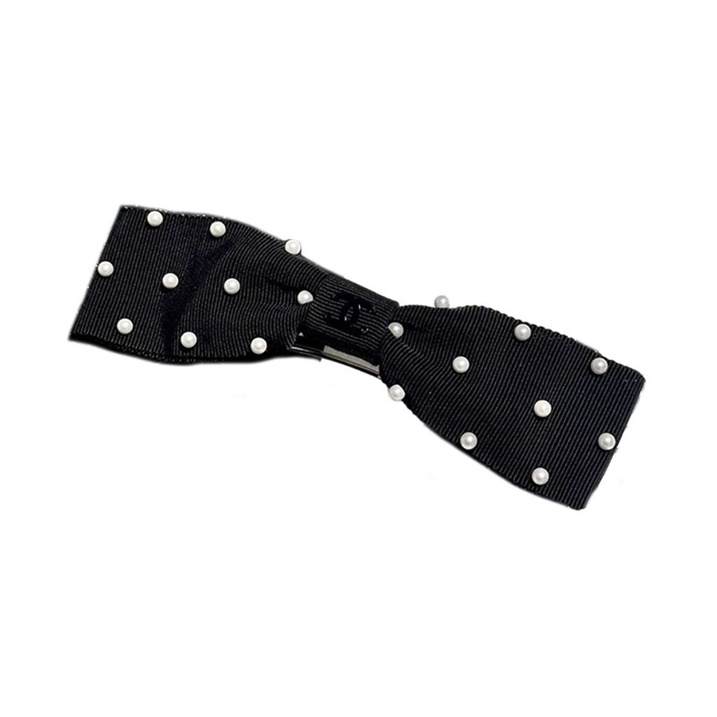 Chanel Chic And Elegant Hair Clip Women Hair Accessories Black AA8998-B10510-94305