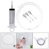 Refrigerator Drain Hole Clog Remover Flexible Water Outlet Cleaner Reusable Kitchen Fridge Syringe Hose Unblocker for Home Clean