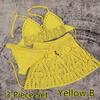 Handmade Crochet Bikini and Beach Dress Set (2/3-piece)