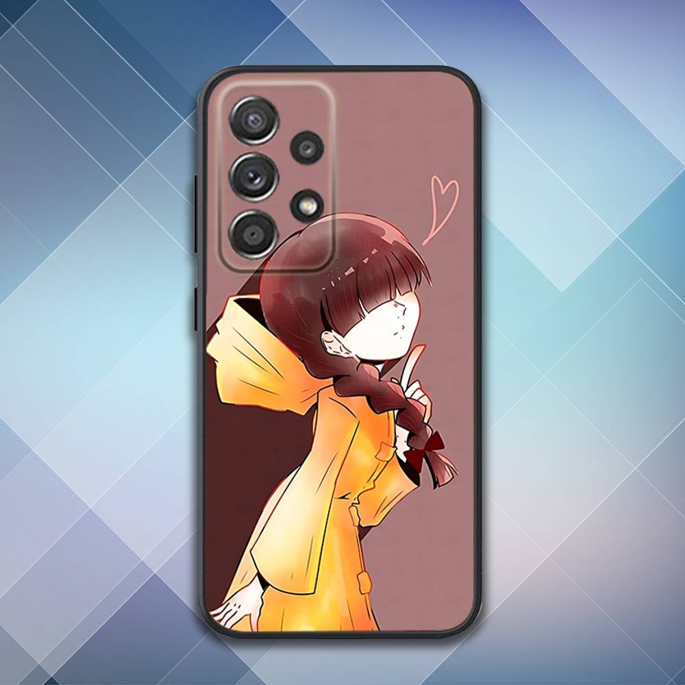 Чехол для телефона Little N-Nightmares для Samsung S 25,24,23,22,30,21,10,9,Ultra,Plus,Lite,FE,4,5 G Мягкий черный чехол