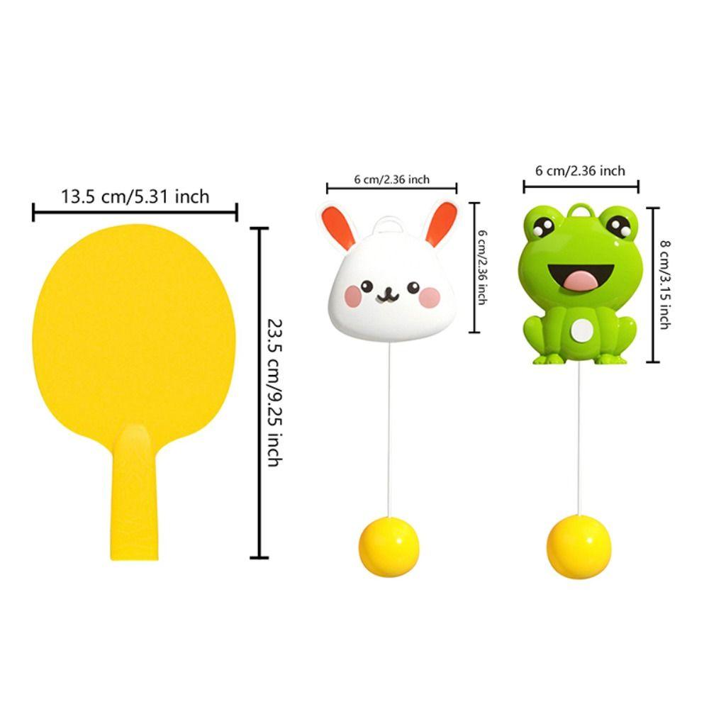 Button Rebound Indoor Hanging Table Tennis Trainer Self Workout Set Training Device