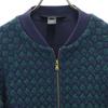 Marc by Marc Jacobs Overall Handle Knit Jacket XS Green X Navy Women Used