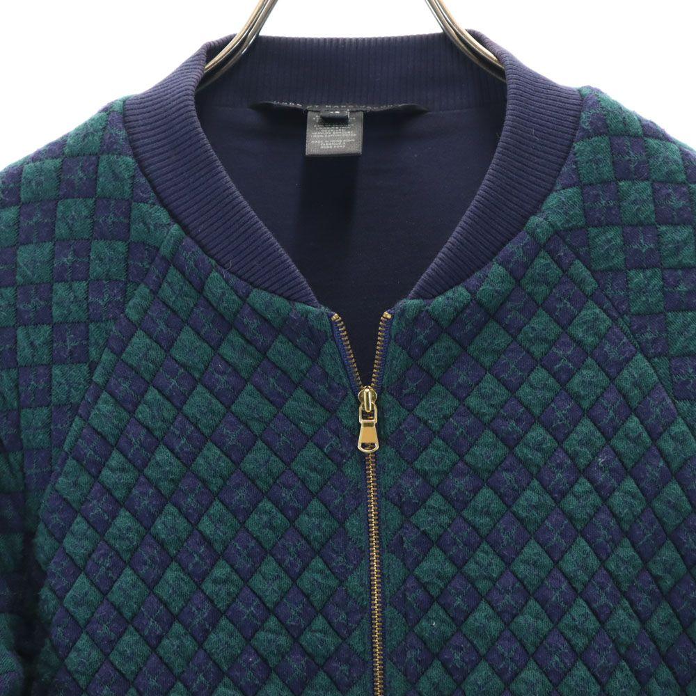 Marc by Marc Jacobs Overall Handle Knit Jacket XS Green X Navy Women Used