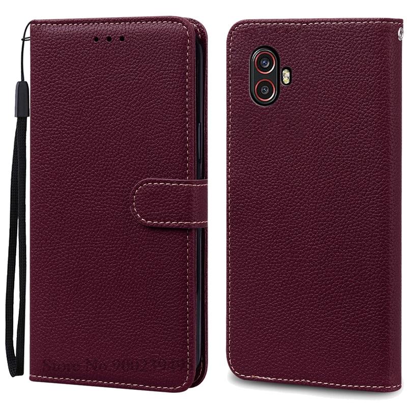Чехол-кошелек для Samsung Galaxy Xcover 6 Pro, чехол SM-G736B, кожаный флип-чехол для Samsung Xcover 6 Pro, чехол, Fundas