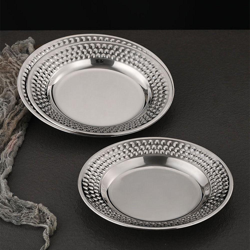 Korean Creative Dessert Snack Dish Portable Cake Plate Simple Fruit Plate Restaurant Decorations