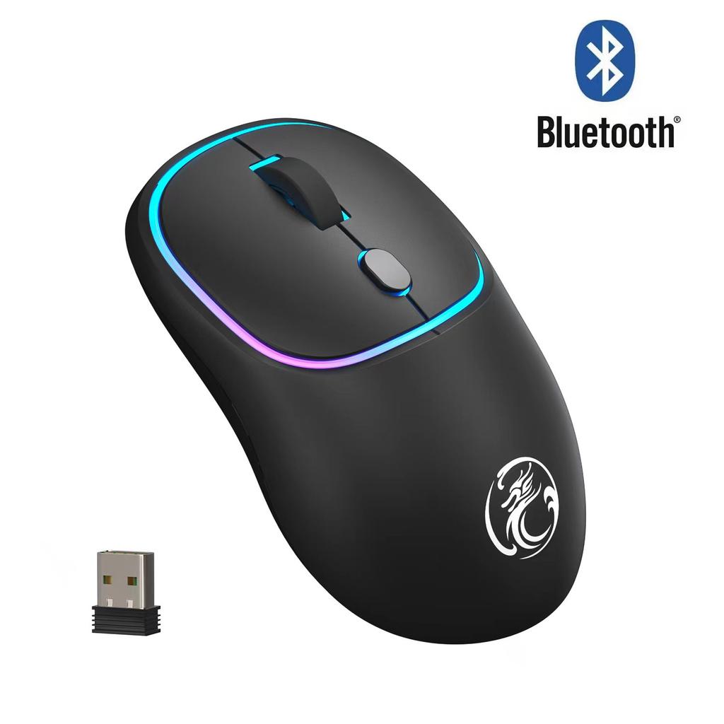 Wireless Mouse Bluetooth Mouse Rgb Rechargeable Computer Mice Ergonomic Silent Usb Optical Mause Gamer For Laptop Accessories Pc