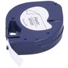 Label Tape Replacement for DYMO LETRATAG Machine Ribbon DIY Print Accessories12mm X 4meter
