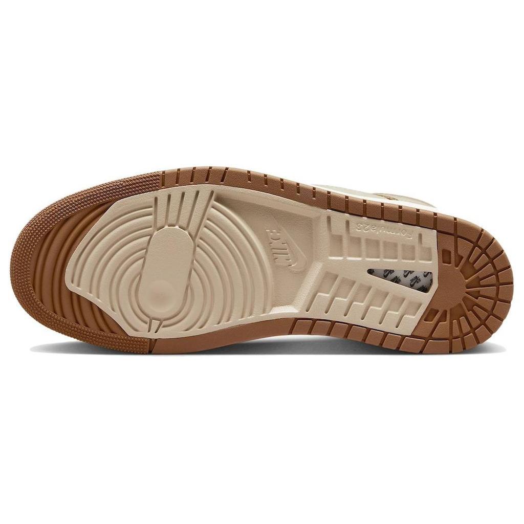 Air Jordan 1 High Zoom Comfort 2 Legend Coffee Мужские кроссовки White Sail Legend-Medium-Brown DV1307-120