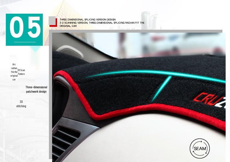Коврик-солнцезащита на приборную панель BYD Dolphin - Защита от солнца и декорация салона.