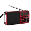 Mini Portable Pocket FM Radio USB MP3 Bluetooth Speaker Radios with Rechargeable Battery For Go Hiking FM Radio Receiver