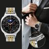 Ремешок из нержавеющей стали для Samsung Galaxy Watch 8 40/44 мм 8 Classic 46 мм Металлический браслет для Galaxy Watch Ultra 2025 47 мм Браслет на запястье