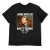 Классическая футболка Marty Robbins Legend Never Die смешные подарки оверсайз футболки для мужчин упаковка
