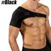 Compression Shoulder Brace for Men and Women, for Preventing Strains and Dislocation, Adjustable Fits Left and Right Arm