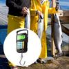Digital Scale LCD Backlit Screen Electronic Fishing Scale 110lb/50kg Hanging Scale Weight Scale with Tape Measure & Hook