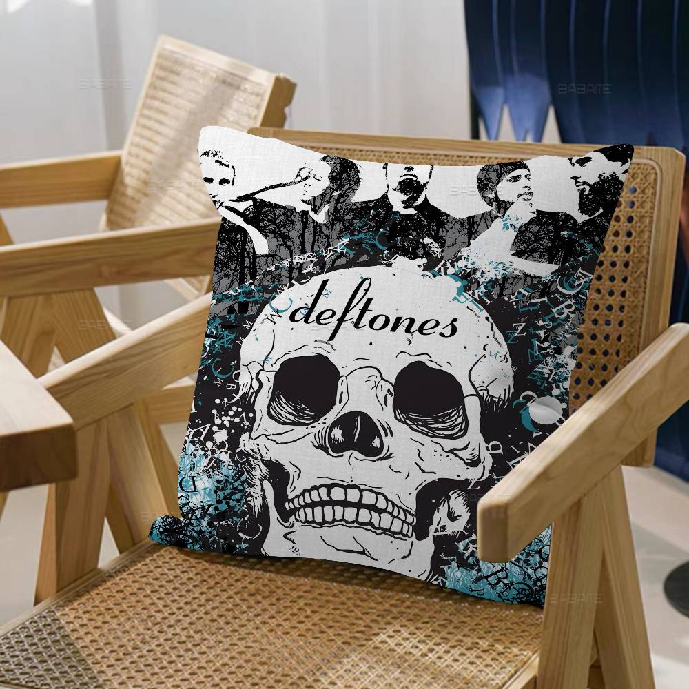 Band DDeftone cm Cushion Cover Pillow Cover Decor Pillowcase Home Pillowcase for Couch Pillow