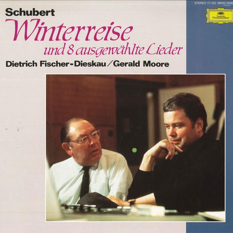 LP Record DIETRICH FISCHER-DIESKAU(BAR.)/GERA - Schubert/Winterreise Und 8 Ausgewah 46MG05689 POLYDOOR Japan Classical Used