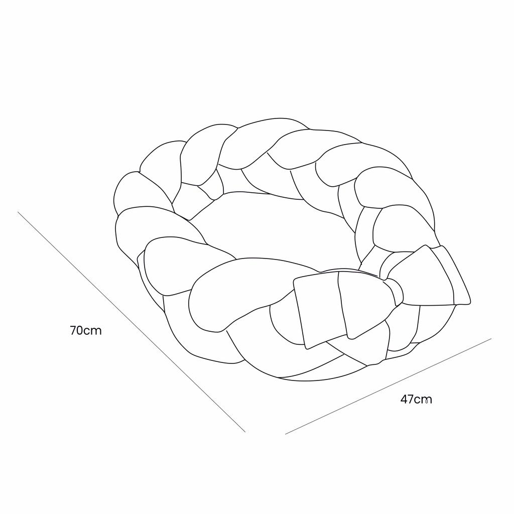 Baby Cocoon with Protective Braid – Boucle