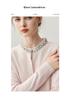 Women's Cashmere Round Neck Knit Cardigan - 2026 Autumn/Winter Wool Sweater Coat, Versatile and Fashionable.