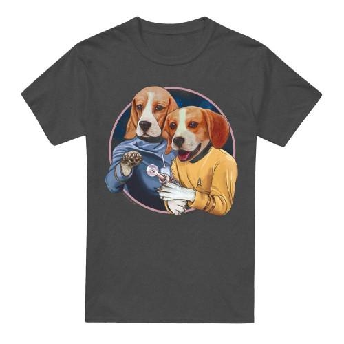 Star Trek Unisex Adult Dogs T-Shirt