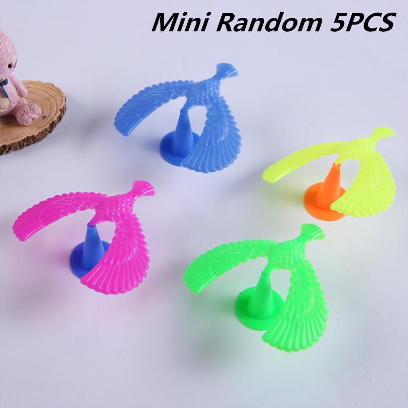 1/3/5 шт. Забавная Удивительная Балансирующая Птица с Пирамидальной Подставкой Магическая Птица Настольная Игрушка для Детей Веселая Обучающая Dropshipping