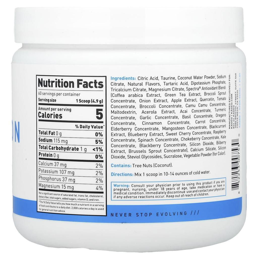 Hydration, Electrolyte Drink, Apple Limeade, 294G(10.37Oz)