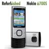 90% новый Восстановленный Оригинальный Мобильный телефон Nokia 6700 Slide