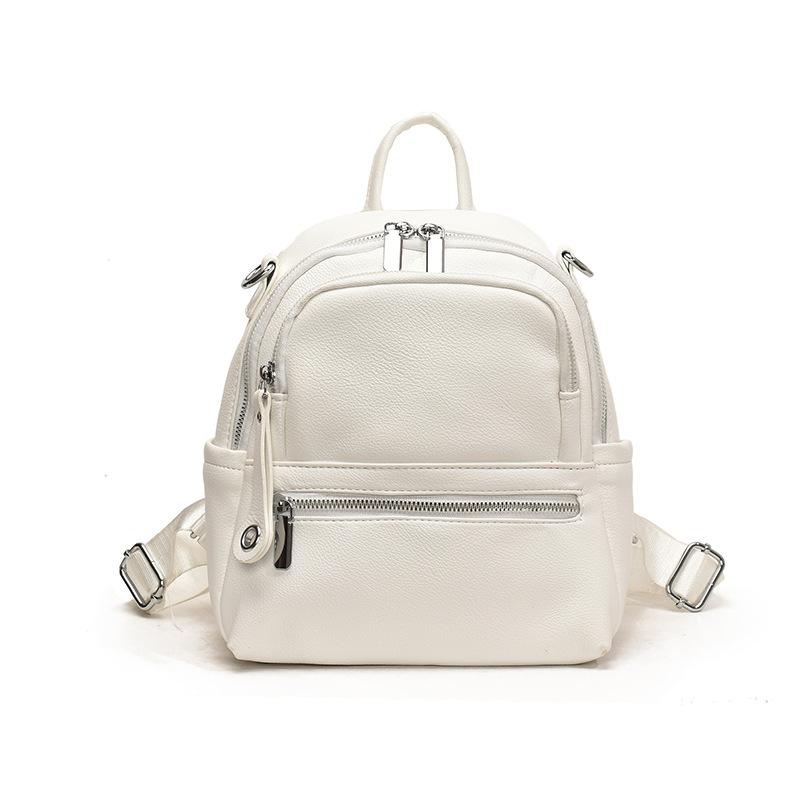 Рюкзак Женский Конфетный Цвет Сумка Три в Одном Многофункциональный Многокомпонентный Повседневный Милый Универсальный Однотонный Высококлассный