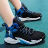 Spring and summer children's basketball shoes sgs sports boys' shoes fly-woven mesh student trend middle and older children's casual shoes
