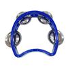 Tambourine Plastic Handheld Percussion 4 Bells Kids Musical Rhythm Instrument for School Party Concert
