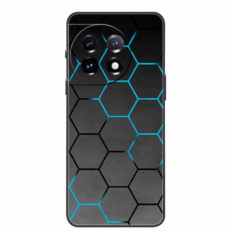 Чехол для One Plus 11 Мраморная текстура гранита Каменные текстуры Чехлы для телефона для Oneplus 11R Ударопрочный Мягкий чехол для Oneplus11 5G Силиконовый