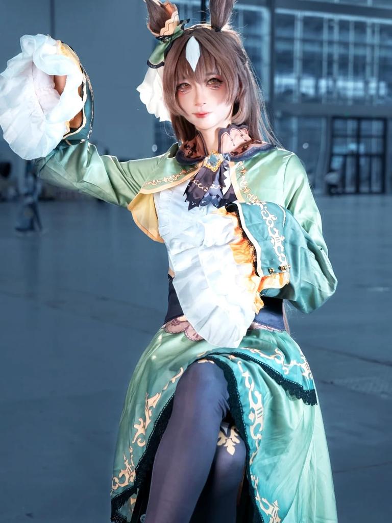 Uma Musume Cosplay Satono Diamond Cosplay Natural Brilliance Cosplay Uma Musume Cosplay Costume for and School Festivals [NOKIJP] Events, Halloween,