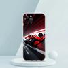 Мягкий прозрачный чехол-бампер из ТПУ для iPhone 16 15 14 13 12 11 Pro Max XR 8 7 Plus XR Оболочка с рисунком гоночной трассы Нюрбургринг F1