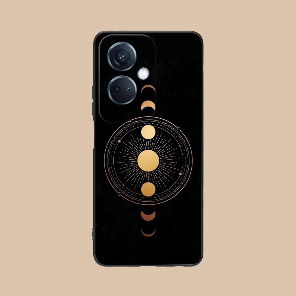 Чехол для мобильного телефона Солнце Луна для OPPO Find X9 X8 X7 X6 X5 X3 X2 Plus s Pro Ultra Lite Красочная Печать Чехол Роскошный Красивый