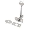 Silver Door Catch Stainless Steel Tubewell Key Easy to Use Mortise Lock  Fire Door