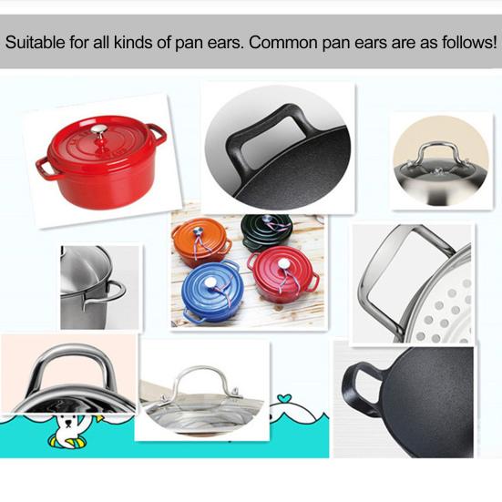 1 комплект, ручка для кастрюли, термостойкая нескользящая противоскользящая ручка для захвата горячей сковороды, тарелка, подъемник для посуды, кухня