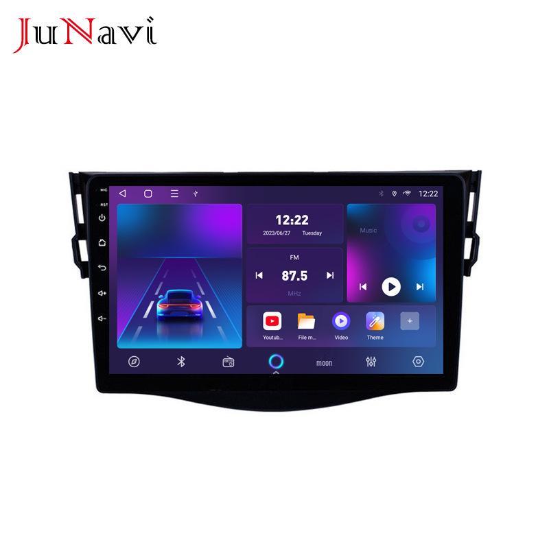 Android Large Screen Navigation with Bluetooth & Wireless CarPlay for Toyota RAV4 2006-2012 Models