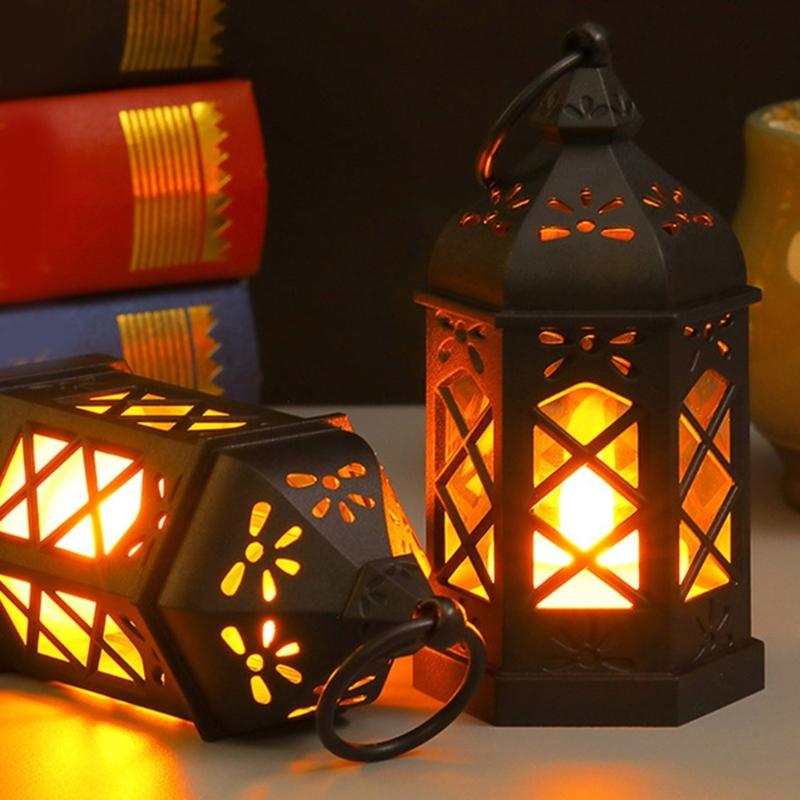 Friendly Electronic Candle Lamp Lanterns for Home Decoration Camping Restaurants and Weddings with Battery Power