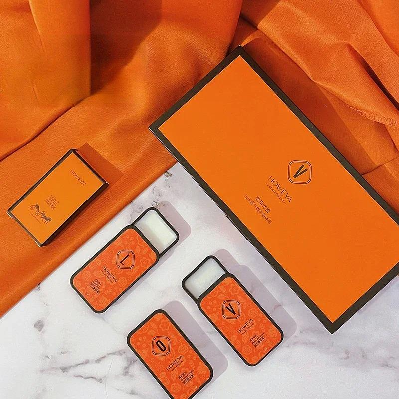 4 шт./набор портативных ароматизаторов стойкие духи крем твердый бальзам набор нейтральные духи свежие освежающие для мужчин и женщин