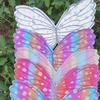 Красочные крылья бабочки ангела, легко носить с ремешком, тонкая работа, крылья бабочки для ролевых игр для детей