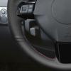 Черный чехол на руль автомобиля из искусственной кожи для Opel Astra H Zaflra B Signum 2002-2014 Vauxhall Vectra C Holden Astra 2004-2009