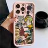 Чехол для iPhone 17, чехол для iPhone 16 Pro Max, красочный силиконовый чехол с грибным рисунком для iPhone 15 Plus, 14, 13, 12, 11, 16E, 17 Air.